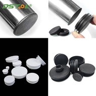 Plastic Round Inner Plug Thicken Round Plastic Blanking End Cap Steel pipe End Blanking Caps Anti Slip Alloy ladder chair leg Cover Furniture Protector Pads