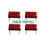 Capacitor Milar Capacitor Mylar Cbb 22 225J 400V 225 J 2.2Uf Bq67 Tkpw454