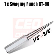 CEO 🇲🇾 Cooper Pipe Tube Expander Swaging Punch 5 PCS / SET CT-193 Refrigerator Aircond Peti Ais Free