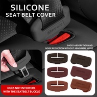 Car Seat Belt Buckle Clip Protector Interior Anti-Scratch Cover For BYD Tang EV600 Han EV Yuan ATTO 