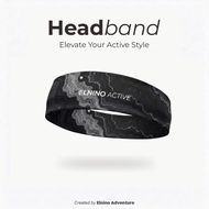 Elnino Headband Active Sport Quick Dry Stretch Unisex Men Wanita - Galaxy