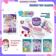 SUNWAYSTORE - Children's Dentist Toys Classic Dentist Toy Tool Set Children's Educational Toys Denti