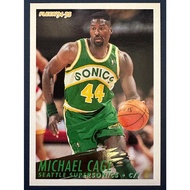 1994 Fleer Basketball Card - Seattle Super Sonics - Cage Askew Gill Perkins McMillan