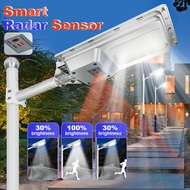 Solar Light Outdoor Lighting 150000W lampu jalan Waterproof Lampu Solar Led Remote Control Solar Str