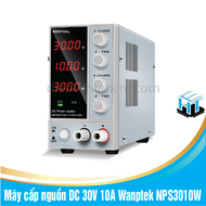 Máy cấp nguồn DC 30V 10A Wanptek NPS3010W hiển thị 4 số - màu trắngmàu đen