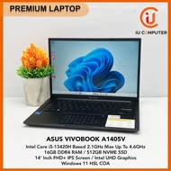 ASUS VIVOBOOK A1405V-ALY409WS INTEL CORE I5-13420H 16GB RAM 512GB NVME SSD USED LAPTOP NOTEBOOK