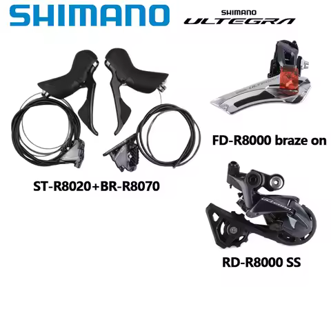 SHIMANO 105 R7020 Ultegra R8020 Groupset R7070 R8070 Hydraulic Disc Brake For Road Bike Shifter Brak