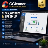 CCleaner Professional Plus v6.0 For Windows PC Cleaner & Optimization Software