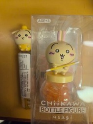Chiikawa Bottle Figure Usagi 兔兔 +兔兔仙子唇膏糖