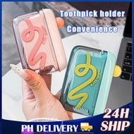Free Floss Picks Automatic Dental Floss Storage Box Dental Floss Box Pop-Up Dental Floss Dispenser