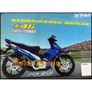 COVER SET + STRIPE STICKER + SPOILER ORIGINAL HLY YAMAHA 125 125ZR Y125ZR 46 #46 LIMITED EDITION EDI