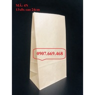 Brown kraft Paper Bag For take away Food (200 Bags)