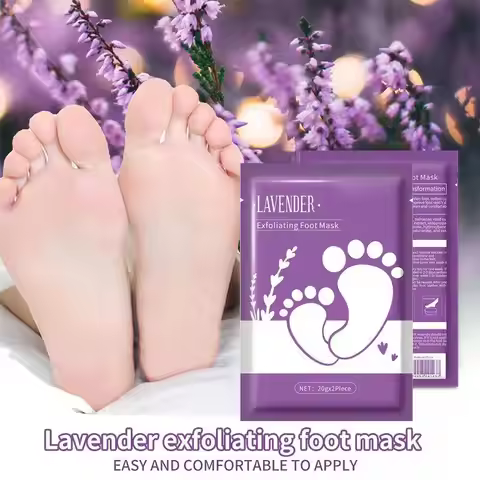 1/3/5 Bags Feet Exfoliating Foot Mask Foot Peeling Dead Skin Lavender Feet Masks Pedicure Socks Mois