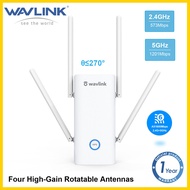 Wavlink AX1800 WiFi 6 Router Unlimited Hotspot Wireless Dual-Band 2.4Ghz + 5Ghz Speeds up to 1.8Gbps Router Supports AP/Client/Repeater Mode Mesh Node with Ethernet Port Extends Internet WiFi to Home Devices