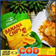 BANANA CHIPS 100g MERZCI PASALUBONG with sesame seeds