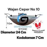 Flat Frying Pan No. 10, 12, 14, 16 Non-stick Flat Frying Pan Aluminum Frying Pan Non Stick Pan