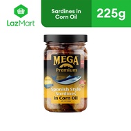 Mega Creations Spanish Sardines in Corn Oil 225g