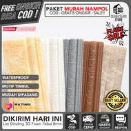 LIST DINDING TEMBOK (MURAH NAMPOL) Panjang 2.3M Lebar 5cm Wallpaper List 3D Foam Stiker Dinding / Li