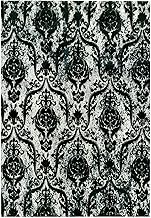 3D Rose Black Formal With Distressed Silver twl_40787_1 Towel, 15" x 22"