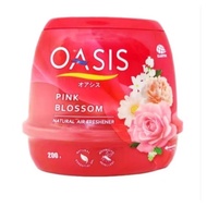 OASIS ✅ Pink Bloosom Air Freshener Gel Mosquito Repellent  With Natural Essential Oil Pewangi Rumah 