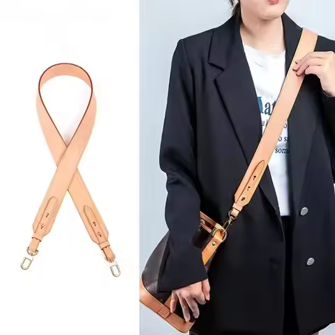 100% Genuine Leather Bag Strap for LV Noe Shoulder Straps Replacement Adjustable Long Belts Crossbod