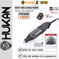 Máy mài chai điện (khuôn) GEN1 HUKAN HK-AGMINI150 | Công suất 150W với 6 cấp chỉnh tốc sử dụng mài đ