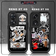 Case hp For SoftCase hp For Black Glass Premium OPPO RENO 8T 4G RENO 8T 5G Design GEAR5