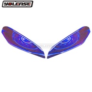 Suitable for Motorcycle Modified Spring Breeze 250SR CF250-6 Modified Headlight Protection Sticker C