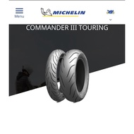 TYRE MICHELIN COMMANDER -3 15’ 16’ 17’ 18’ 19’ 21