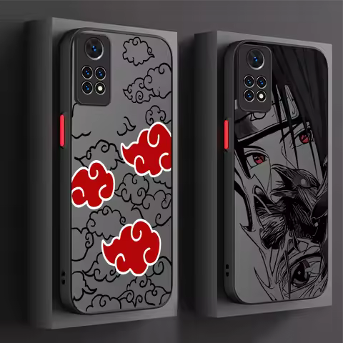Anime N-NARUTOS Itachi Obito Pain Case For Xiaomi Redmi Note 13 14 12 11 Pro Plus 5G 12S 11S 10S 10 
