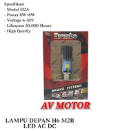 [ORIGINAL 100%] Brembo M2B Led Motorcycle Headlights (white) for Matic and Bebek AC & DC READY PAY O