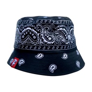 Fakelab Bucket Hat Bandana Paisley Fishing Hat/