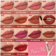 Ladies / women PINKFLASH Liquid Matte Lipstick Soft Lipmatte Long lasting Lip Make up