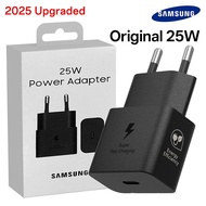 Original Samsung Charger 25w Super Fast Charge EU US Adapter USB C Cargador Samsung Galaxy S25 S24 U