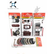 MATA Mini Grinder Bit SET 8pcs 63pcs 78pcs 104pcs ALDO Sandpaper Bit Drill Grinder Cutting Die Tuner