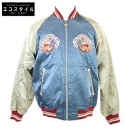 Onitsuka Tiger OKJ117 阪神淡路大地震十週年紀念版橫須賀夾克，L碼 [二手]