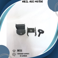 Package HOLDER HP BRACKET BRACKET GPS HOLDER HP Motorcycle YAMAHA XMAX NEW XMAX OLD CONNECTED COVER Motorcycle Handlebar XMAX OLD XMAX NEW Metal HOLDER