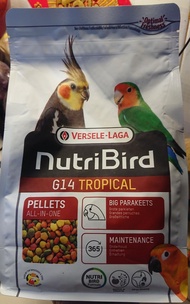 Hạt G14 TROPICAL dành cho vẹt nhỏ và trung gói nguyên seal 1kg