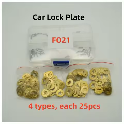 200Pcs HU64 Car Lock Plate Repair Accessories Car Lock Reed wafer for ben M452 Lock Plate 5 Type Eac