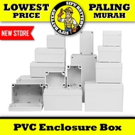 PVC Enclosure Box IP65 Weatherproof Junction Box For Outdoor Autogate / CCTV / Electrical Box &amp; etc