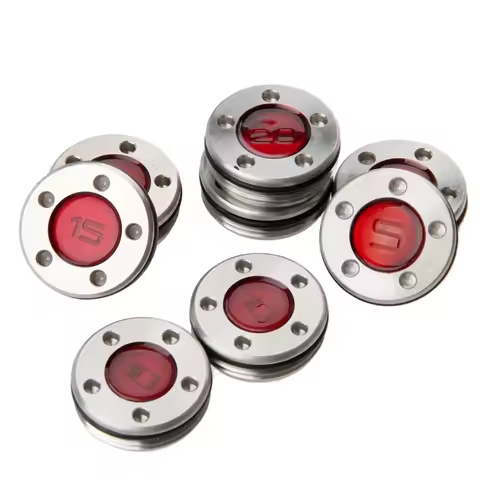 2Pcs Red 5g 10g 15g 20g Stainless Steel Golf Putter Weights Screws for Scotty Cameron Putter Club He