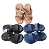 Rumahkaki - Sandal Selop Wanita Casual Tebal 5cm Terbaru / Sendal Flip Flop Slop Tali Dua Karet Empu