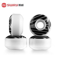 Sway Professional Skateboard Wheels Universal Silent Skateboard Wheel Brush Street High Elastic Wear