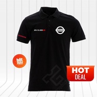 NEW Polo Tee T Shirt Nissan Nismo Logo Short Sleeve Cotton 220 GSM Unisex Nissan's performance and m