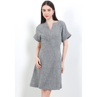 LLACES Clothing - Women's Dress - 2-Piece Dress - Grey