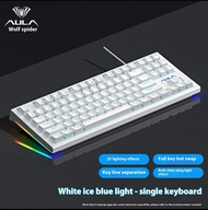 AULA F3387 Wireless Mechanical Keyboard 87 Keys Contour Green Axis Tea Axis Red Axis Esports Gaming
