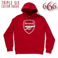TRIPLESIX - Football Hoodie Jacket - Arsenal 2