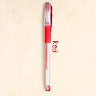 🔥ราคาส่ง🔥🖊ปากกาเจล 1บาท หัวปกติ/หัวเข็มขนาด 0.5มม.มี3สี เลือกสีได้ 💙❤️🖤✔️พร้อมส่ง เครื่องเขียน ปากการาคาถูก ปากกาหมึกเจล