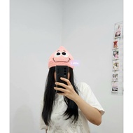 HANDMADE PATRICK STAR BEANIE HAT BEANIE/CUTE PATRICK SPONGEBOB SQUARE PANTS/VIRAL/FASHION KOREA AEST