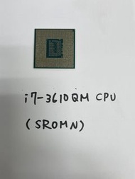 ✨轉賣良品✨Intel® Core™ i7-3610QM處理器